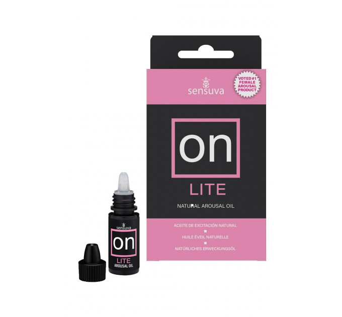 Жидкий вибратор Sensuva On LITE Arousal Oil, 5 мл