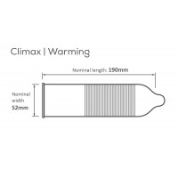 Презервативы согревающие Pasante Warming латексные (цена за упаковку, 144 шт.)