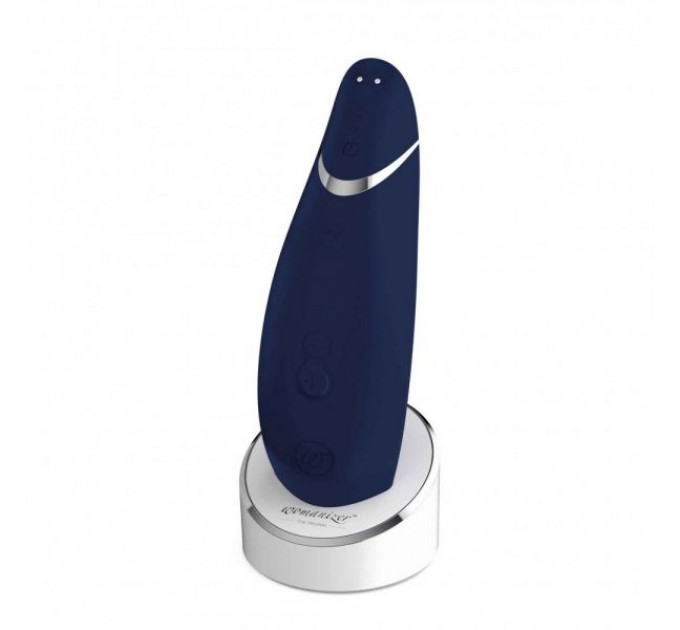 Безконтактний Кліторальний Стимулятор Womanizer Premium, Blueberry, Синий