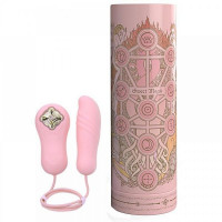Виброяйцо-пульсатор с функцией нагрева ZALO TEMPTATION, Fairy Pink