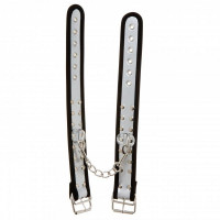 Поножи DS Fetish Ankle Cuffs, Silver