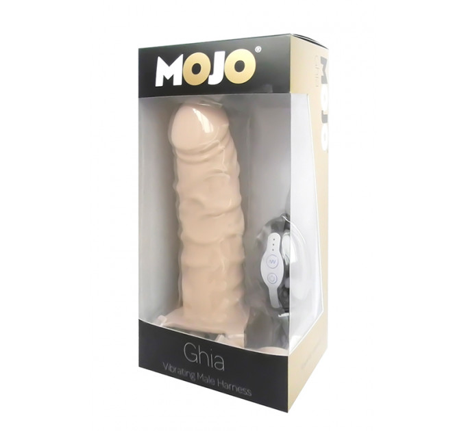 Страпон мужской фаллопротез MOJO THROTTLE, FLESH
