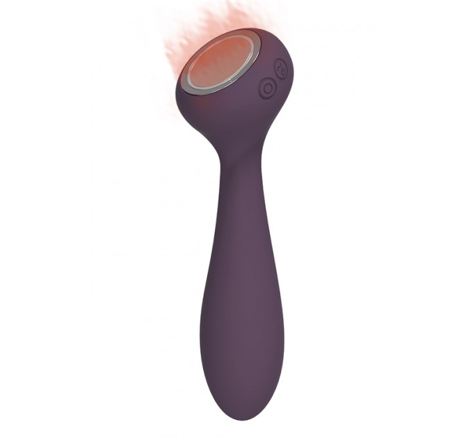 Вибромассажер двухсторонний с функцией нагрева Dream toys Royal Fantasies Panacea фиолетовый
