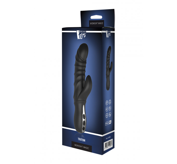 Подвійний вібратор Dream Toys MIDNIGHT MAGIC TRITON