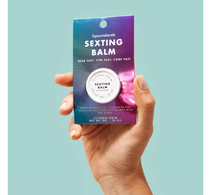Бальзам для клитора Clitherapy: SEXTING BALM аромат имбиря Bijoux Indiscrets