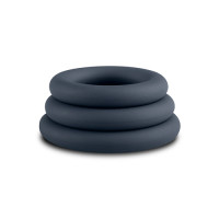 Набор из трех эрекционных колец Boners Boners 3-Piece Cock Ring Set