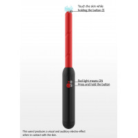 Електростимулятор Стік Taboom Prick Stick Electro Shock Wand червоно-чорний, 34 см