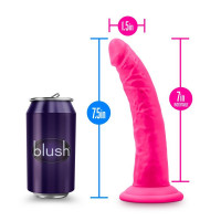 Фалоімітатор з подвійною щільністю Blush Neo Elite, рожевий