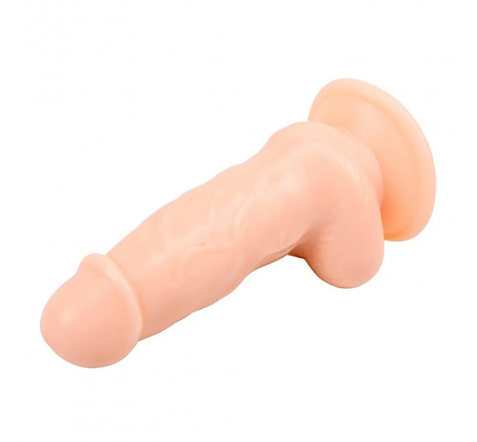 Фаллоимитатор реалистичный на присоске Chisa Ballsy Super Cock Jumbo Jack, бежевый