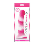Фаллоимитатор силикон NS Novelties COLOURS PLEASURES YUM 6" DILDO PINK