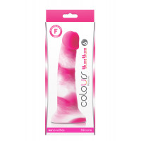 Фалоімітатор силікон NS Novelties COLOURS PLEASURES YUM 6" DILDO PINK