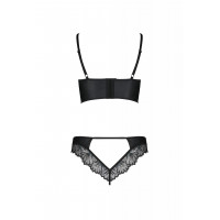 Комплект белья бикини, кружевной black S/M ASTRIDA BIKINI - Passion