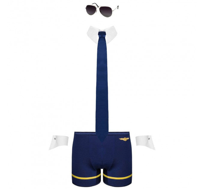 Мужской игровой костюм Пилот Obsessive Pilotman set S/M