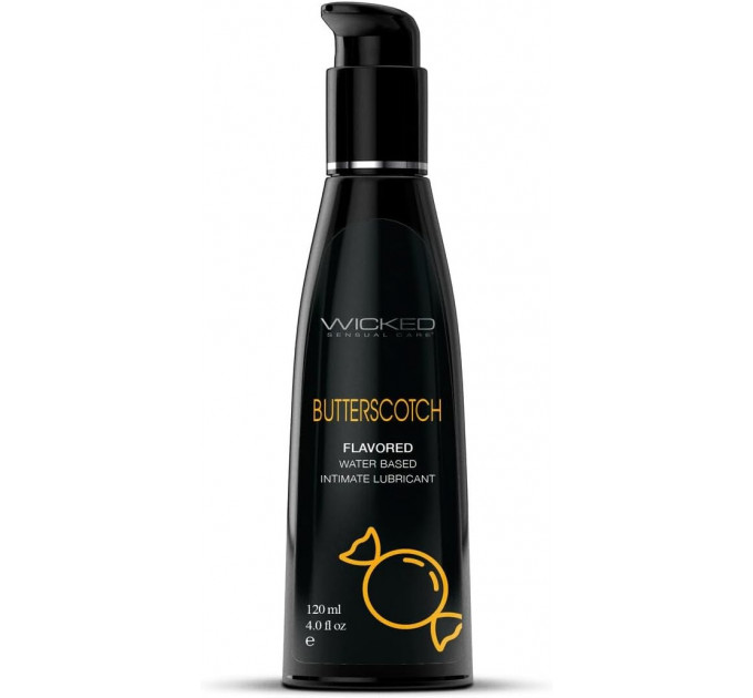 Лубрикант WICKED на водяній основі з ароматом Ірисок 120 ML