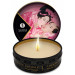 Масажна свічка Shunga Mini Massage Candle Roses з ароматом троянди, 30 мл