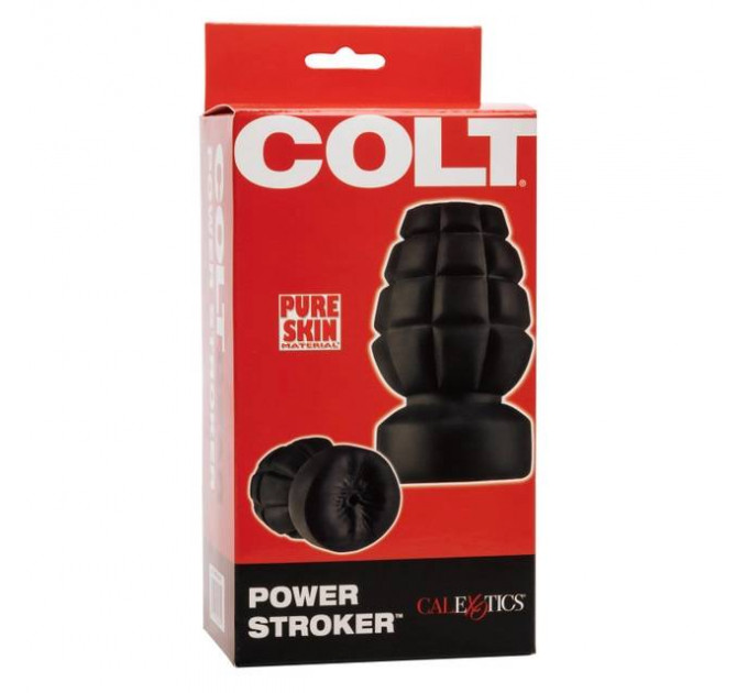 Мастурбатор в форме гранаты COLT Power Stroker, черный