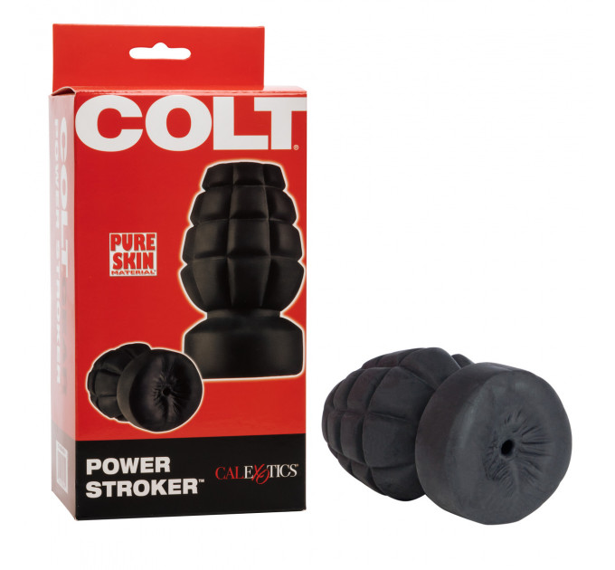 Мастурбатор в форме гранаты COLT Power Stroker, черный