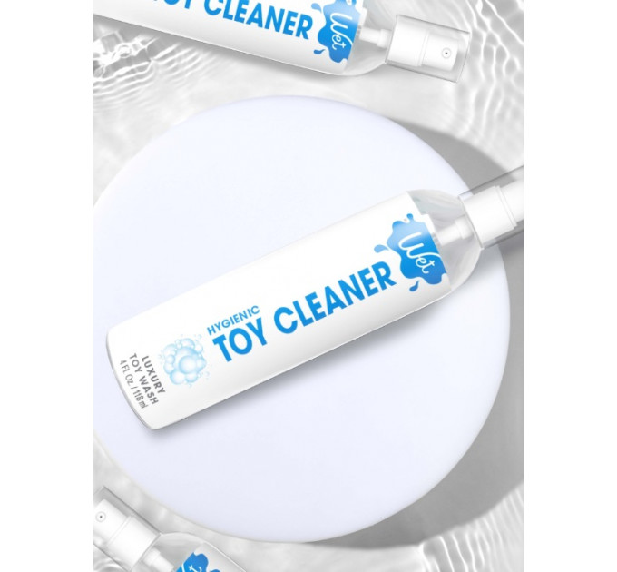Очищувач для секс-іграшок без спирту Wet Toy Cleaner, на водній основі, 118 мл