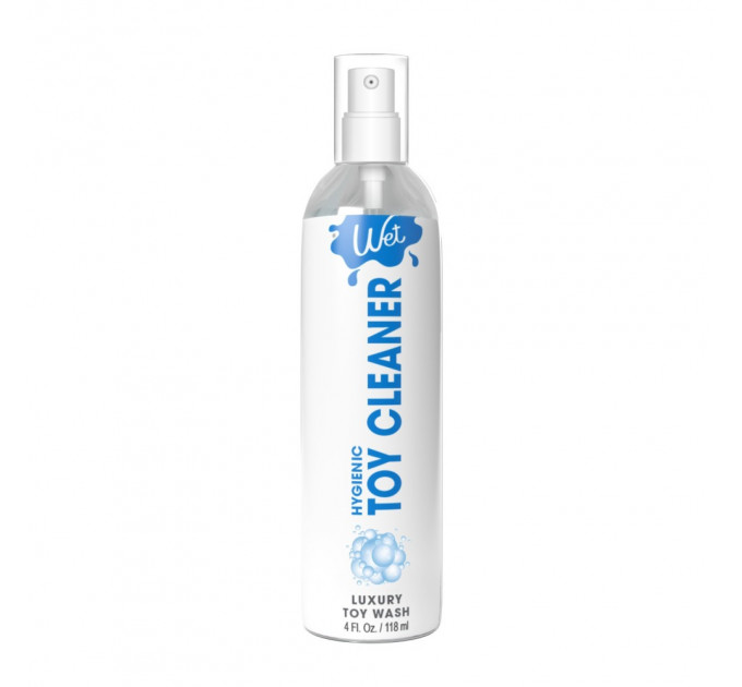 Очищувач для секс-іграшок без спирту Wet Toy Cleaner, на водній основі, 118 мл