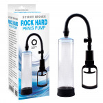 Помпа вакуумная Chisa Stunt Worx Rock Hard Penis Pump, прозрачный
