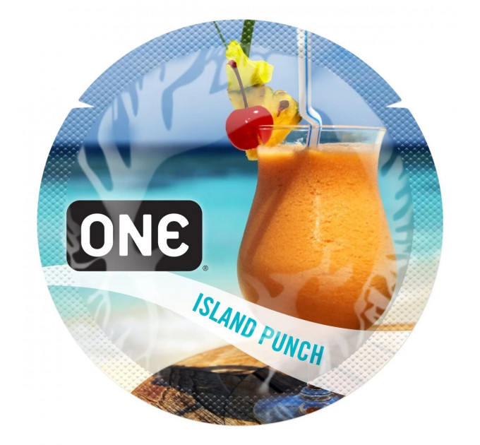 Набор презерватив 5шт оральный One FlavorWaves Коктейль ( Цена за 5 шт)
