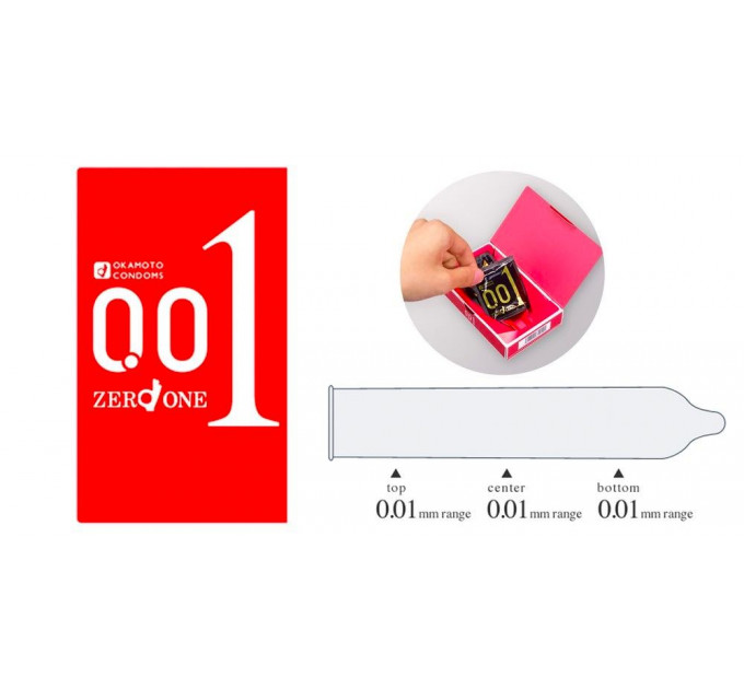 Презервативы из натурального латекса Muaisi 001 RED 12 шт