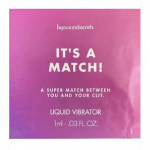 Пробник/Рідкий вібратор Bijoux indiscrets Liquid vibrator It's A Match