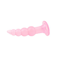 Рифлена анальна пробка Chisa Hi-Rubber Bumpy Butt Plug