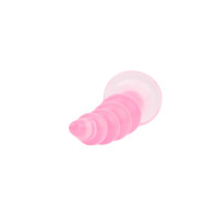 Рифлена анальна пробка Chisa Hi-Rubber Bumpy Butt Plug