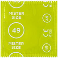 Презервативы ультратонкие Mister Size латексные, 49 мм (цена за упаковку, 3 шт.)
