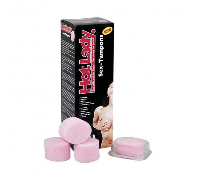 Тампоны для секса Joy Division Sexmax Hot Lady, 8 шт.