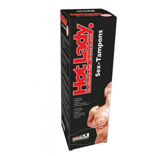 Тампоны для секса Joy Division Sexmax Hot Lady, 8 шт.