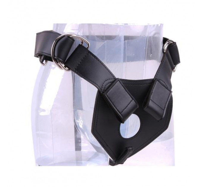 Трусики для страпону Chisa R.G.B Sex Luxe Harness, чорні