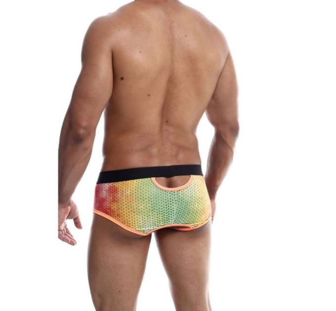 Трусы мужские с открытым доступом MaleBasics цветные, S