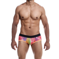 Трусы мужские с открытым доступом MaleBasics цветные, S