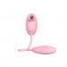 Вакуумный стимулятор клитора с виброяйцом High End Suction Love Egg PINK