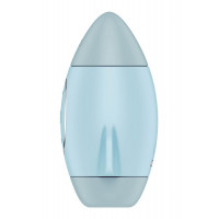 Вакуумний вібратор подвійної дії у вигляді Ракети Satisfyer Mission Control, блакитний