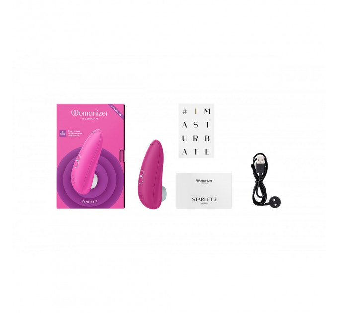 Вакуумный клиторальный стимулятор Womanizer Starlet 3 Pink