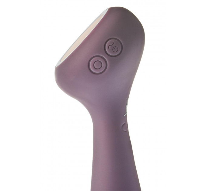 Вибромассажер двухсторонний с функцией нагрева Dream toys Royal Fantasies Panacea фиолетовый