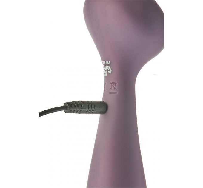 Вибромассажер двухсторонний с функцией нагрева Dream toys Royal Fantasies Panacea фиолетовый