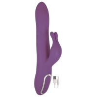 Вибратор кролик Wibrator-Isabella,5 funkcji, USB Purple