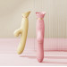 Вибратор с подогревом и вакуумной стимуляцией ZALO ROSE RABBIT PINK