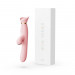 Вибратор с подогревом и вакуумной стимуляцией ZALO ROSE RABBIT PINK