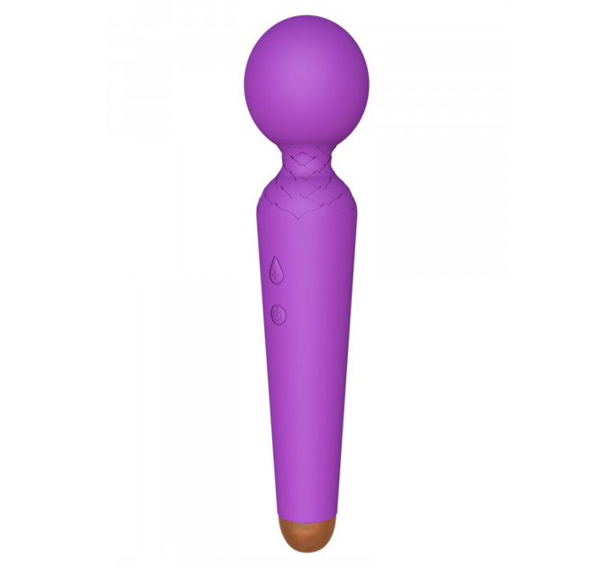 Вибромассажер микрофон Power Wand, фиолетовый