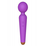 Вибромассажер микрофон Power Wand, фиолетовый