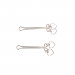 Зажимы на соски CHISA Senuelo Fetish Fantasy Heart Nipple Clamps в форме сердца