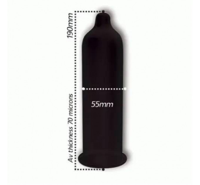 Презервативи Pasante Black Velvet condoms, 144 шт