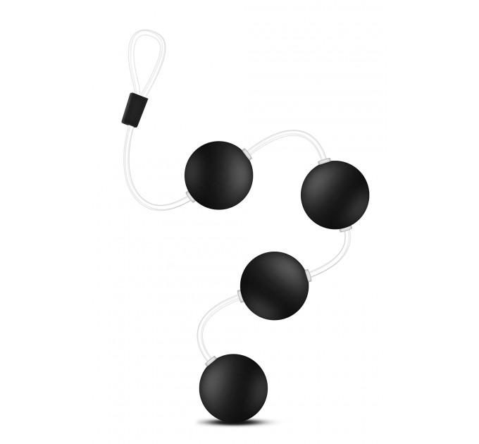Анальные шарики Blush Anal Adventures Pleasure Balls - Black