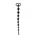 Анальні намисто Long Anal Beads чорні, 33.5 см x 2.5 см