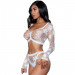 Комплект топ и трусики Be Wicked белый, One Size (S-L 34 -40)